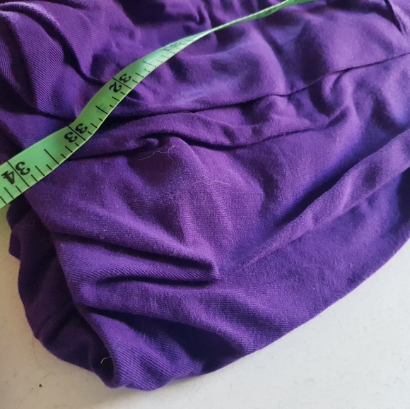 Eco Rain XL Purple Sleeveless Top - Picture 4 of 4